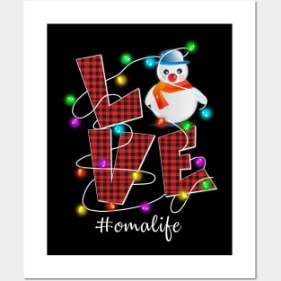 Love Christmas Omalife Decoration Costume Gift Posters and Art